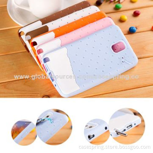 Samsung Galaxy note 3 double color silicone mobile phone sets, ultra-thin